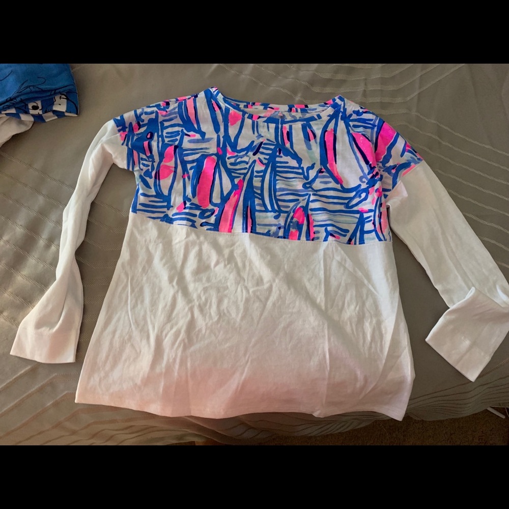 NWT Lilly Pulitzer Girls Finn Red Right Return